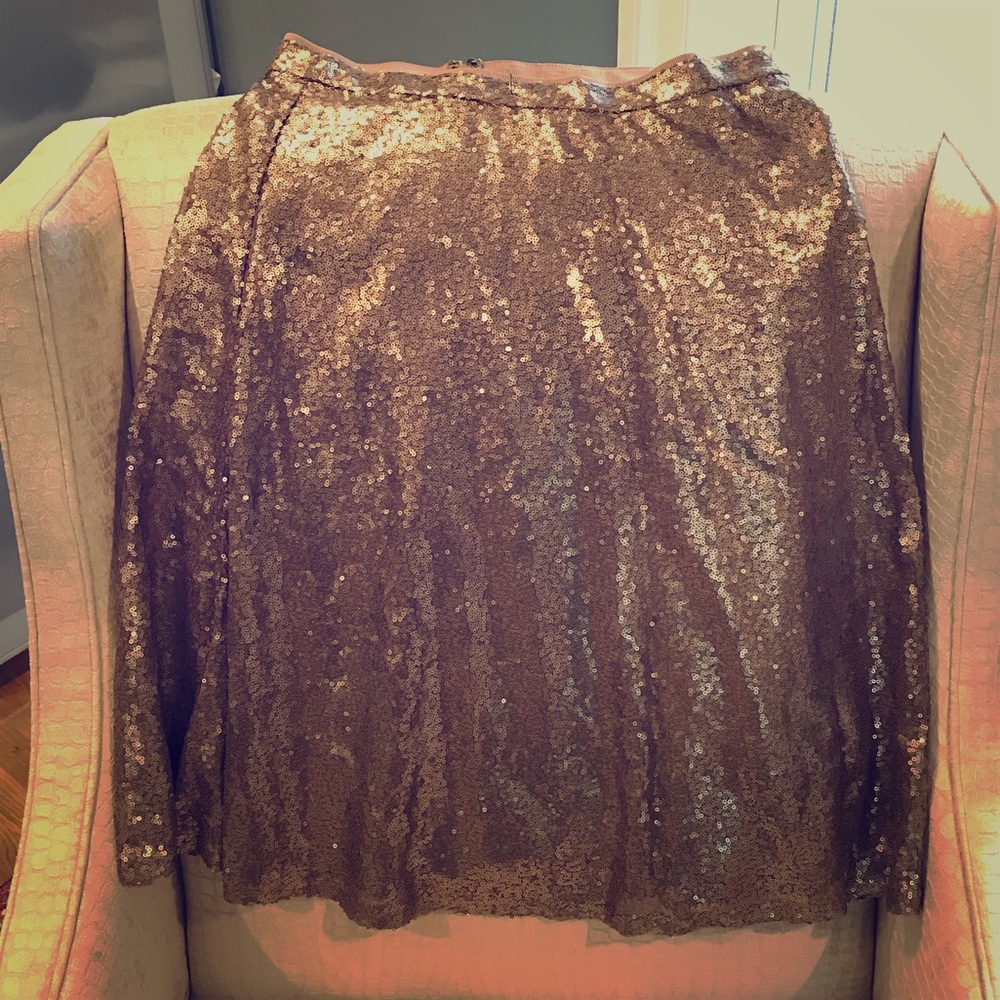 Golden skirt